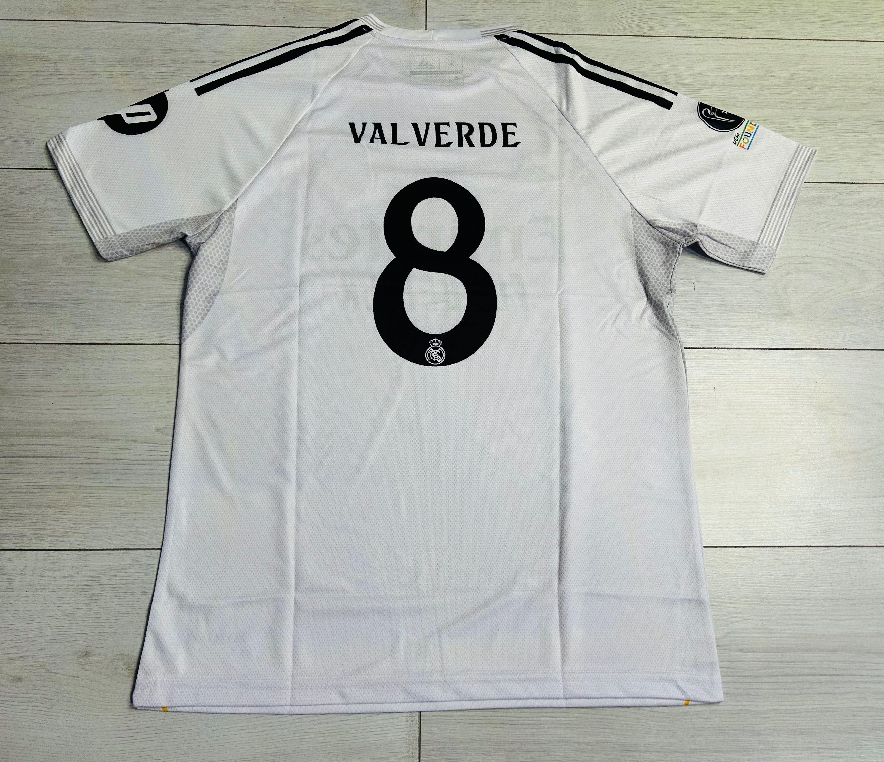 Tricou Real Madrid Valverde 8 new sezon 25/26