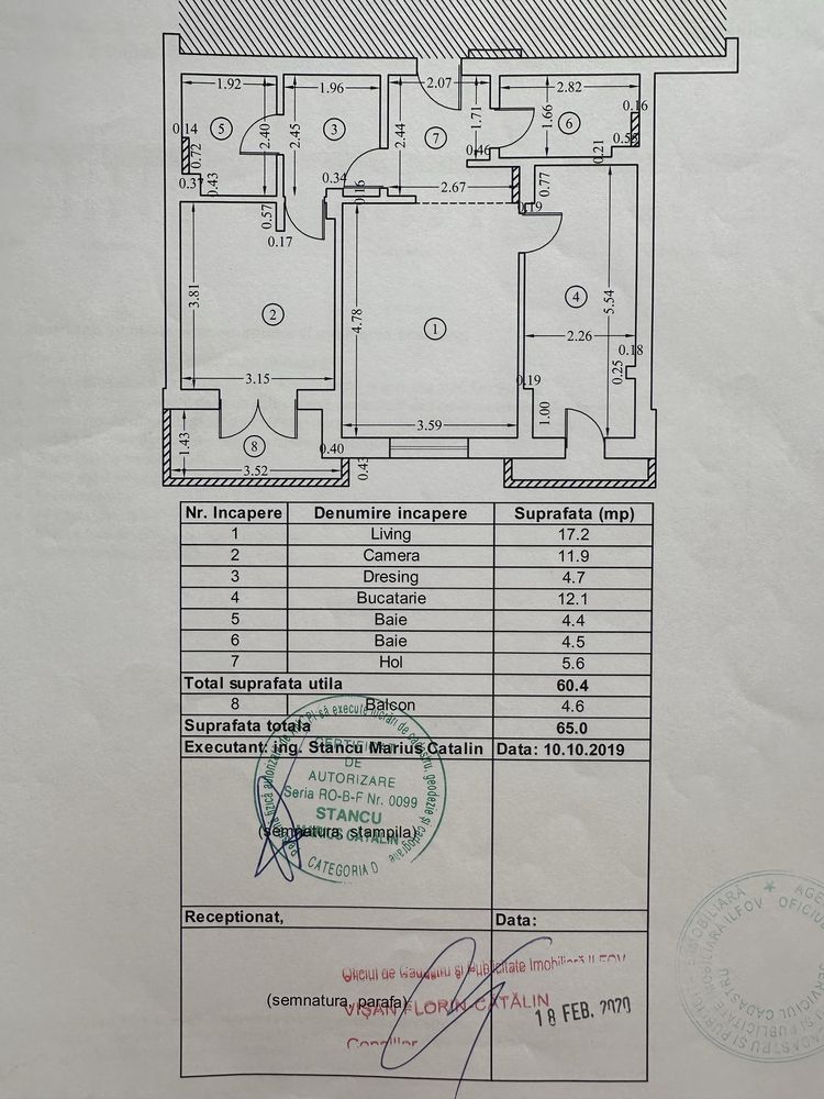 Apartament 2 camere 2 bai - Northlight/Cosmopolis