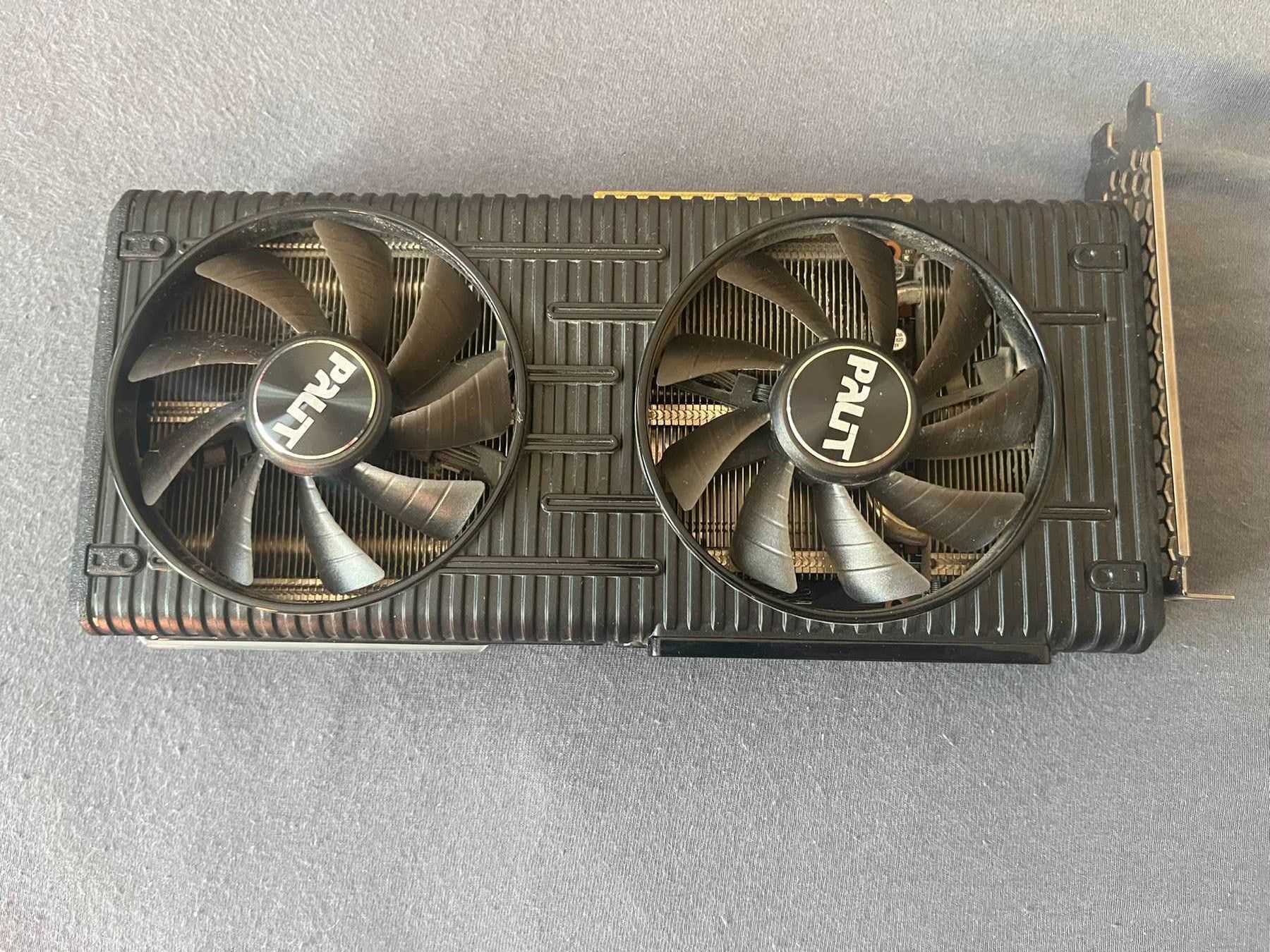 Видео карта GPU Palit GeForce RTX 3060 Dual OC 12GB