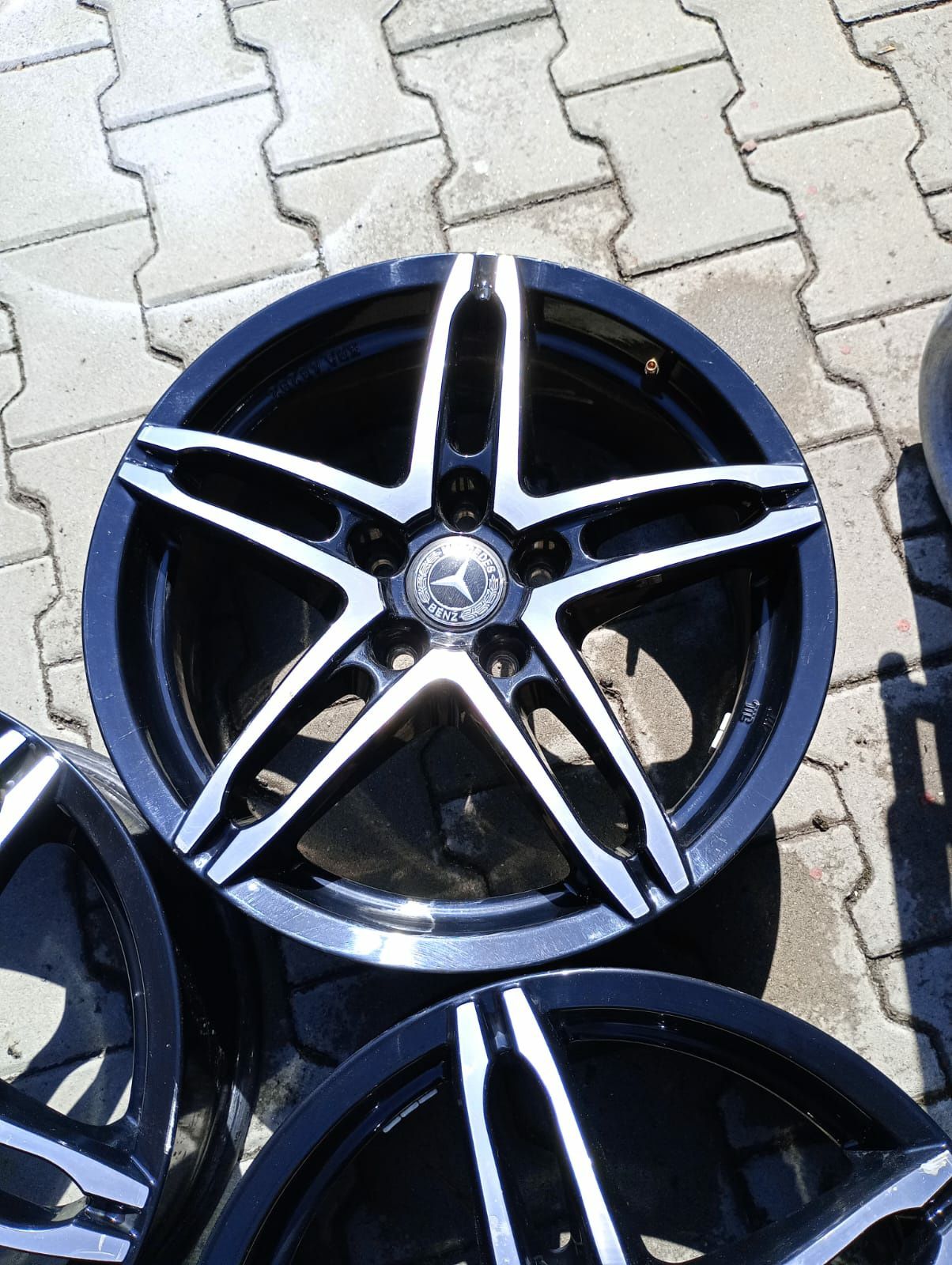 4jante bi colore 5x112 R17 potrivesc mercedes vito viano  c-class W250