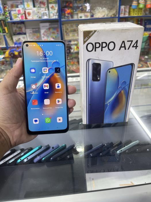 Oppo A74 память 128гб