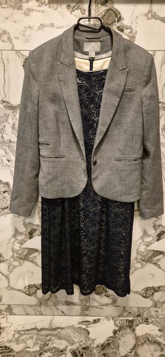 Rochie albastra eleganta marimea 44