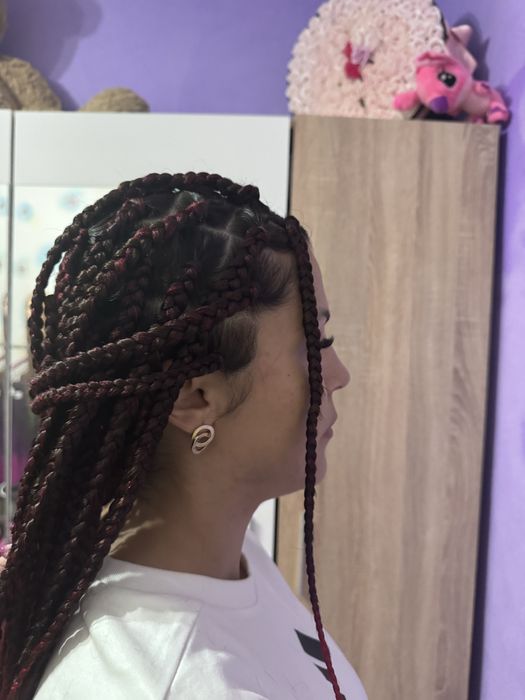 Codițe afro/box braids/boho braid/cornrows