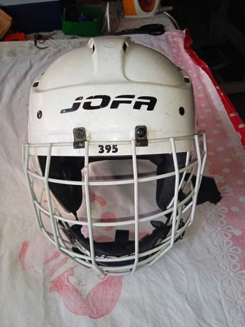Хоккейный шлем/решетка  3956, детский,  размер JR,  белый фирмы JOFA