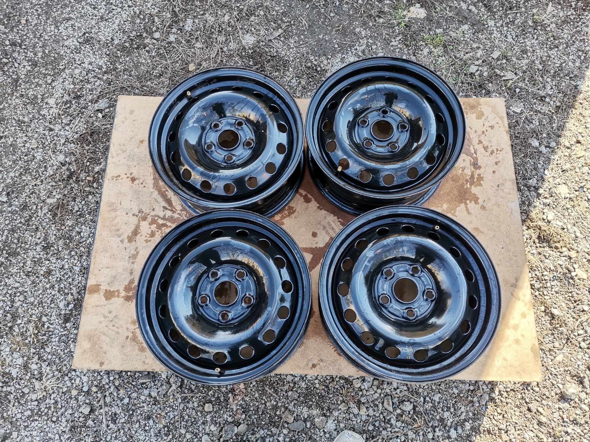 4бр.Железни джанти 15цола 5x112 за Vw Golf 5,6, Touran, Caddy, Audi A3