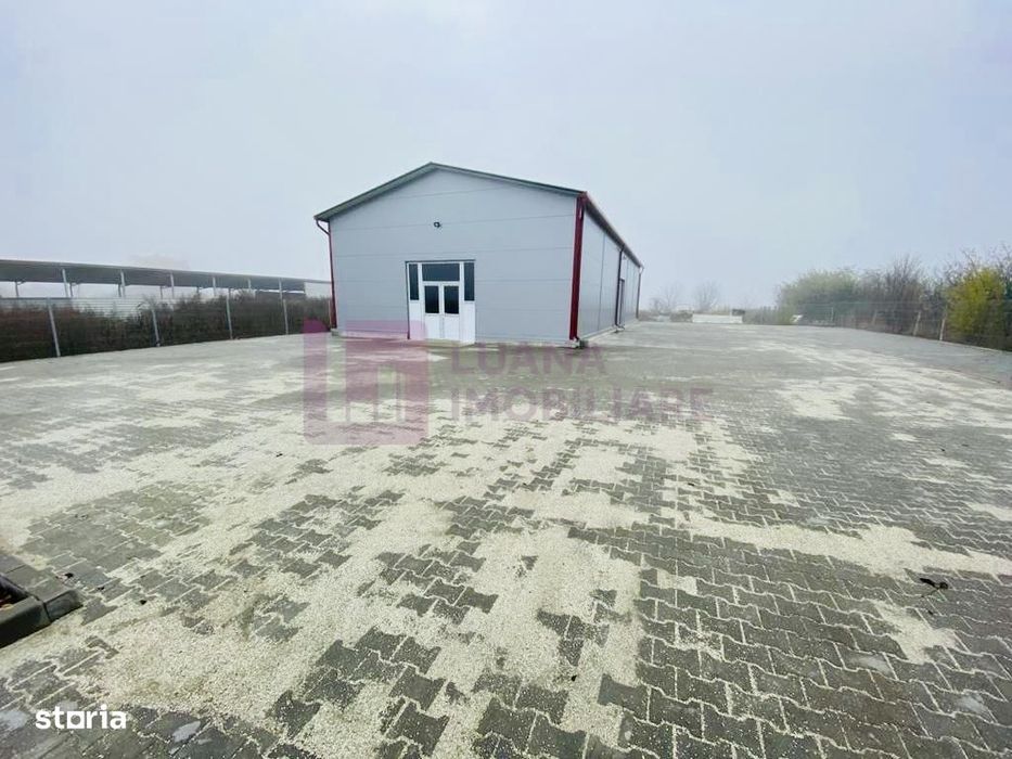 Hala industriala Cristian 270 mp | cu proiect pentru inca 2 hale | ter