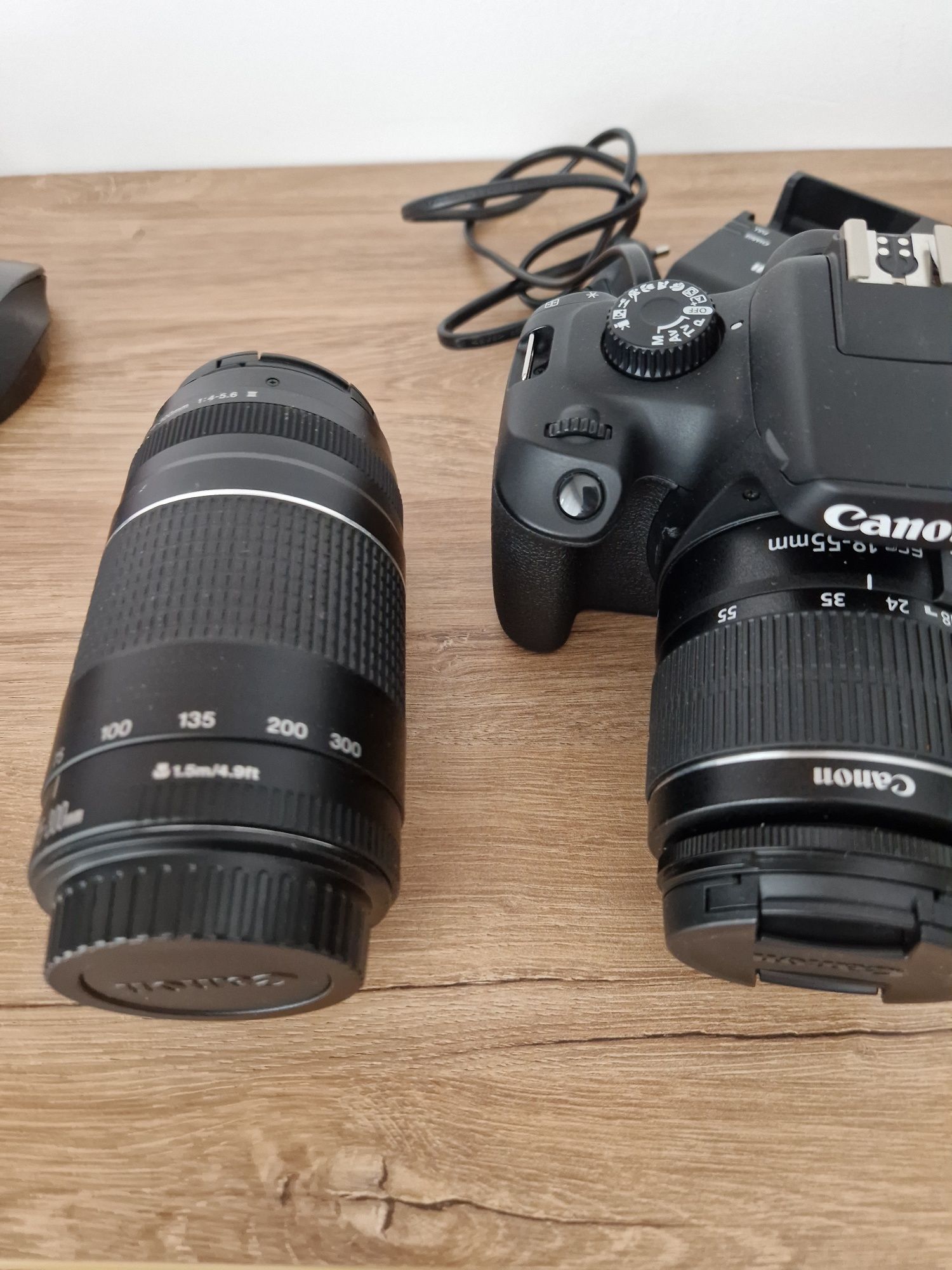 Aparat foto DSLR Canon EOS 4000D,18.0 MP, Negru + Obiectiv EF-S 18-55m