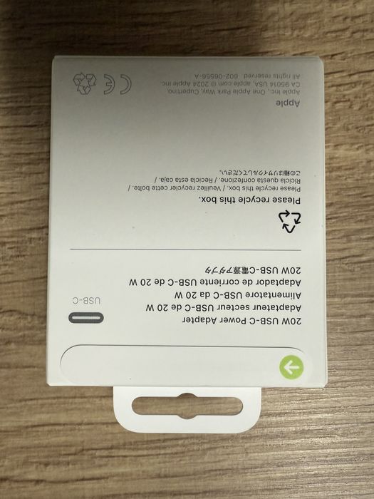 Apple Adapter 20w - original new