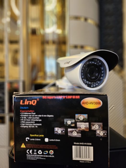 Cameră supraveghere LinQ, model AHD-HV3006.