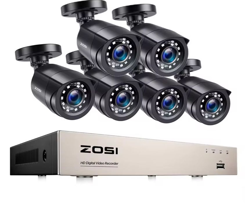 KIT Complet Camere Supraveghere Video 4/8/12 CAMERE **OFERIM MONTAJ