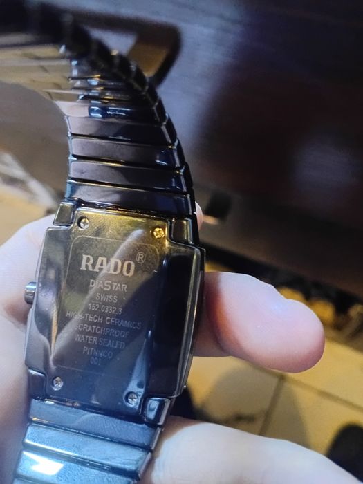 Rado qol soat b/u orginal natural titanum ceramic