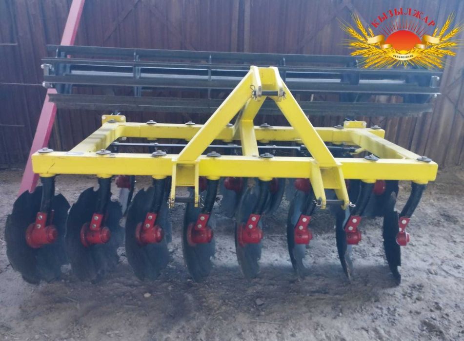 Борона дисковая БДМ-2.4*2 навесная с планчатым катком