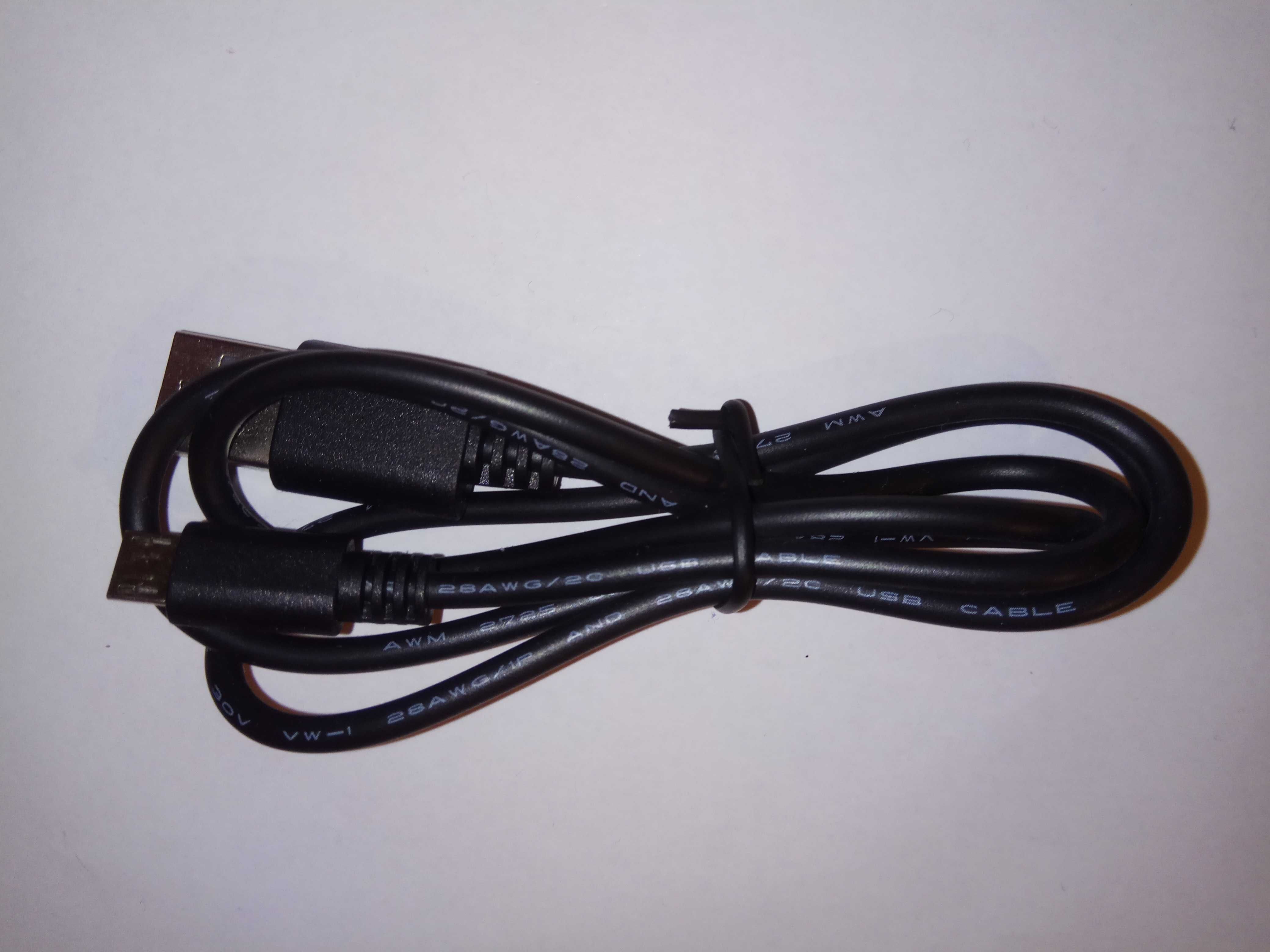 Cablu USB 2.0 la USB-C (micro) - Incarcare + transfer de date. 80cm.