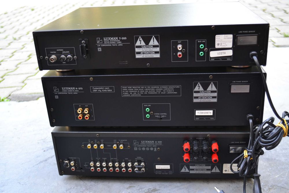 Linie Luxman A 331 / R 373 / T 353