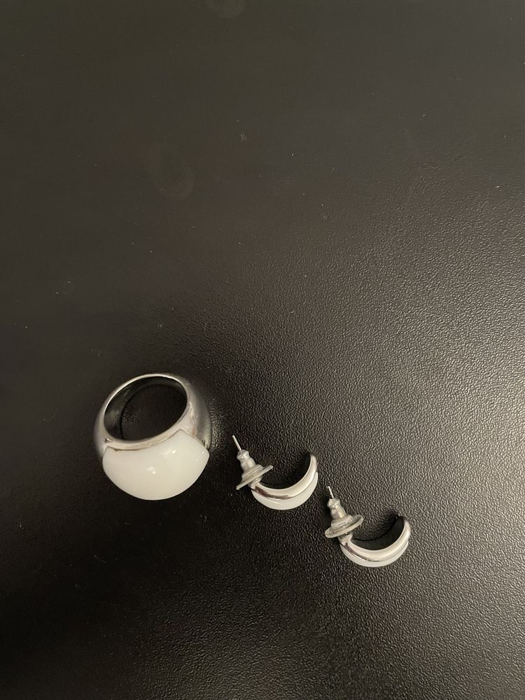 Комплект пръстен с обеци
