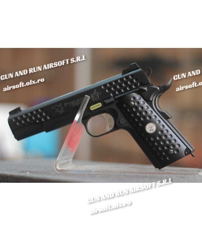 Pistol COLT ~Co2~ (Airsoft GREU FULL METAL) Putere Modificata 4.5J++