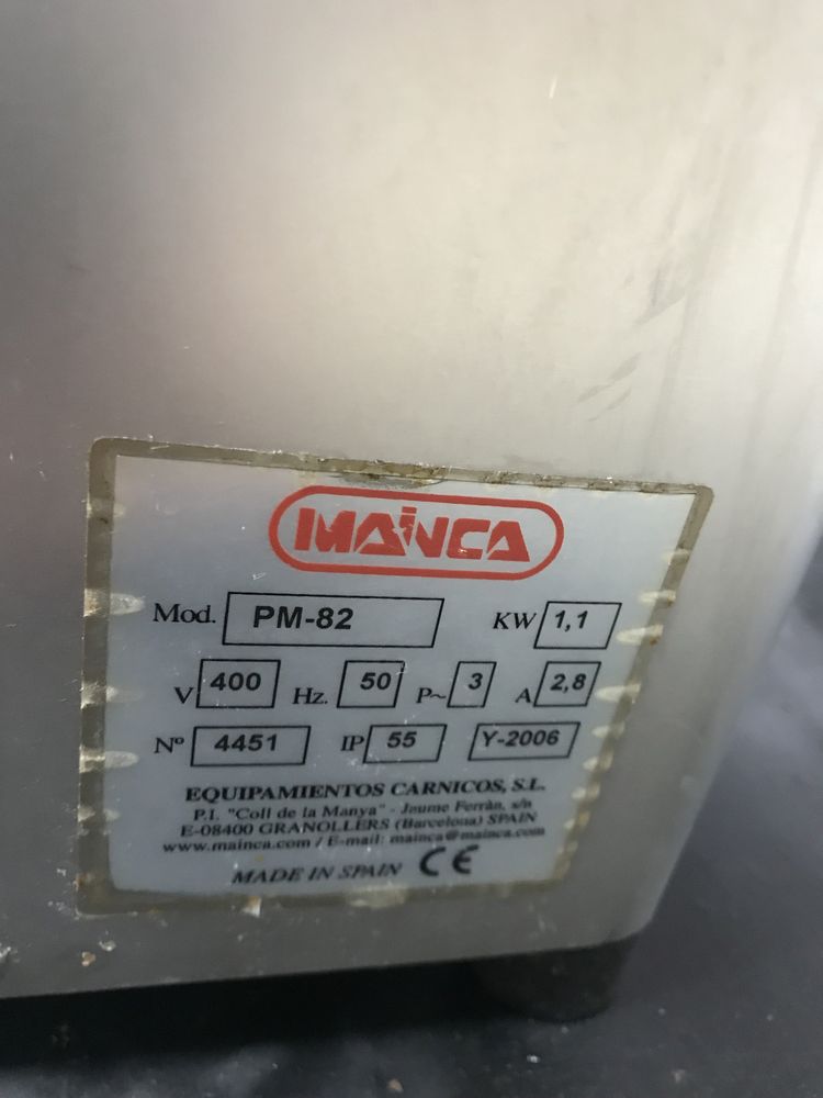 Vand masina de tocat industriala Mainca PM82