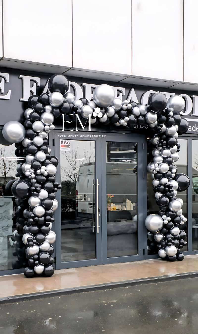 Arcada BALOANE intrare Magazin - Baloane Deschidere Magazin Aniversare
