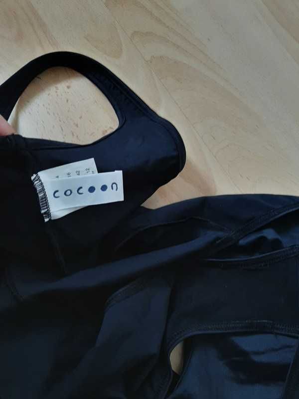 Cocoon costum de baie negru