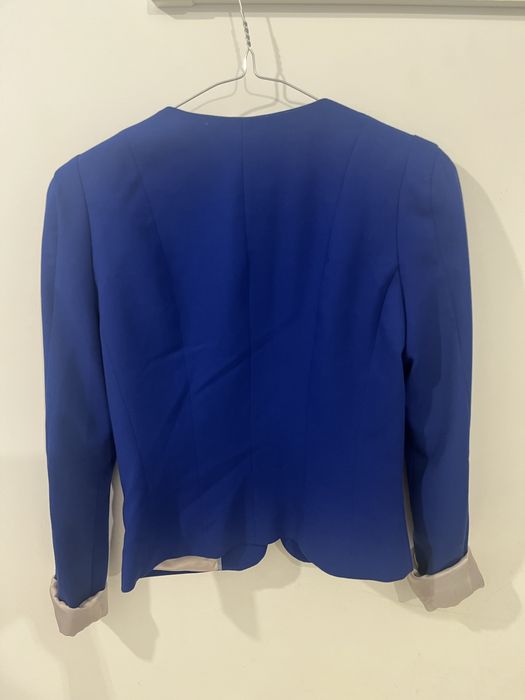 Sacou H&M albastru regal masura 34- 80 ron