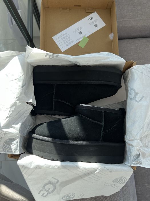 Новые угги на платформе UGG PLATFORM MINI 37 38 размеры