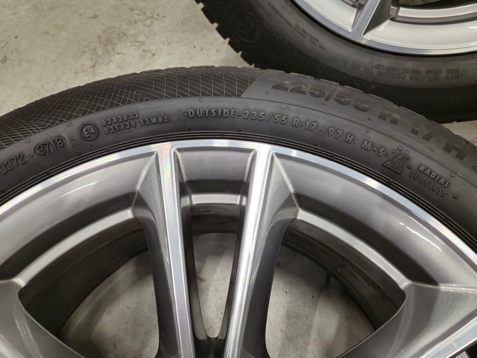 Jante Bmw G30 R17 originale/impecabile/anvelope iarna RSC 225 55 17