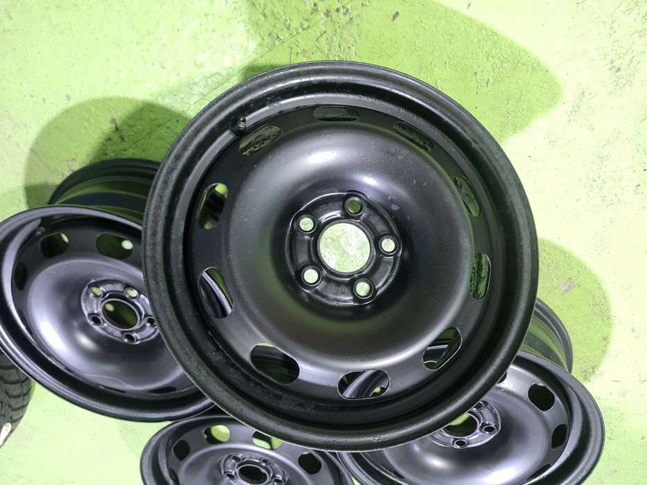 15 5x100 Vw Polo Skoda Fabia Seat 5х100 метални джанти