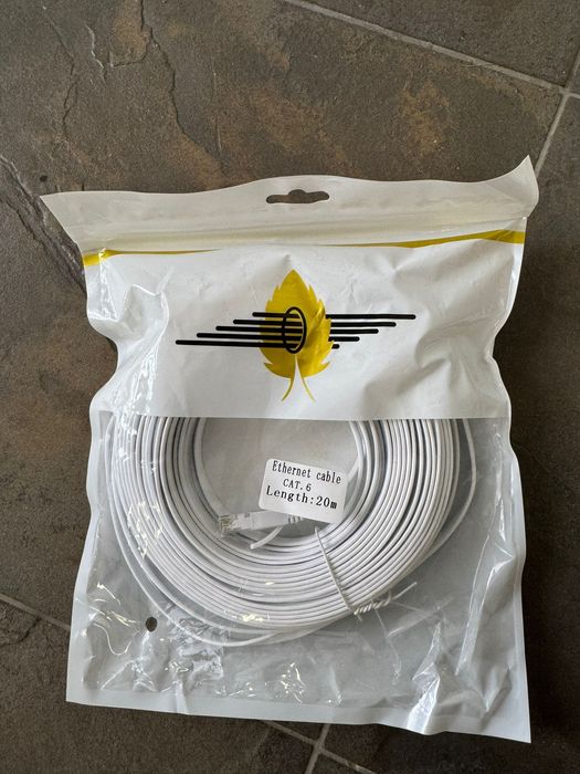 Ethernet кабел Cat.6 – 20 м, нов