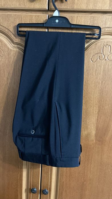 Pantaloni negri pentru baieti marimea 158