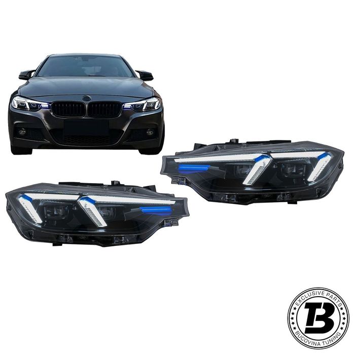 Faruri LED compatibile cu BMW Seria 3 F30 F31 G20 Design