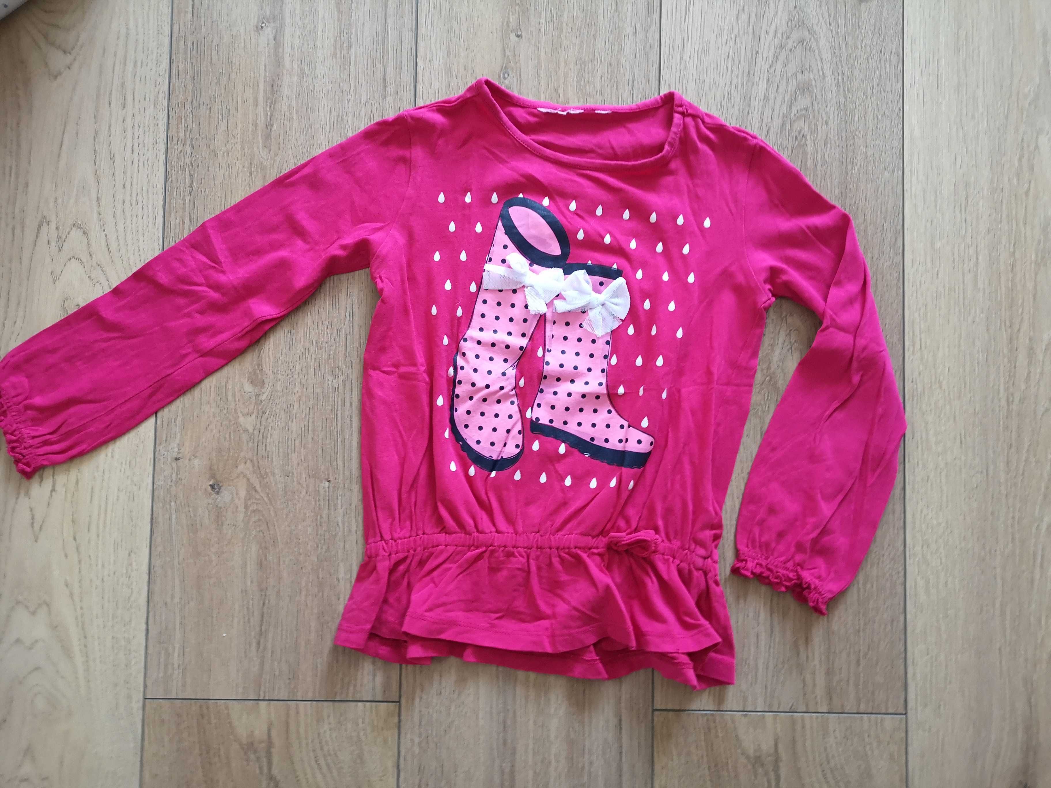 bluza corp maneca lunga bumbac fetite fete Zara Frozen Disney 7-8 ani