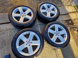 Jante 18 OEM VW cauciucuri vara 235/50/18 cu DOT 11/23.