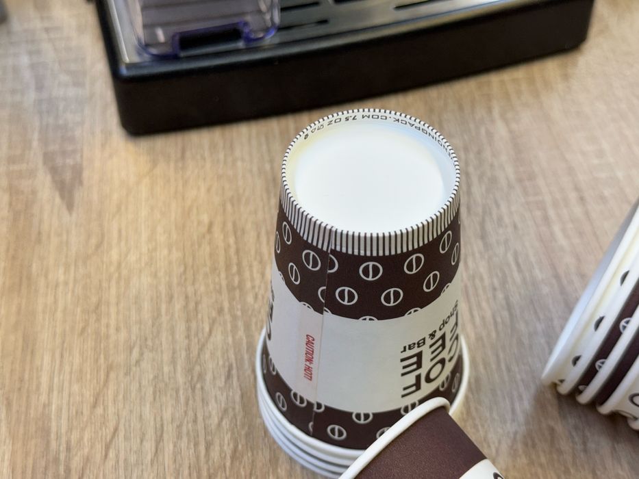 Pahare carton automate 190ml