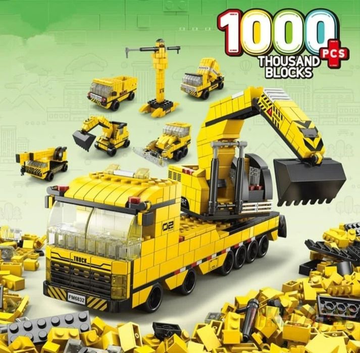 Конструктор «Инженерная техника» — строительный набор для детей