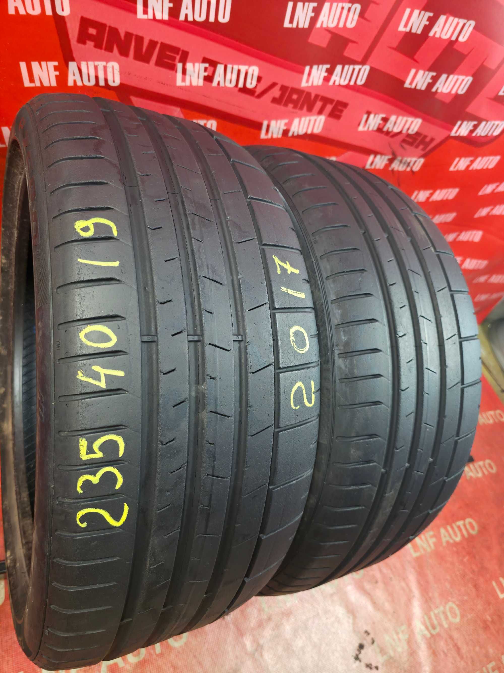Anvelope de VARA - 235/40/19 - PIRELLI - 5.83 MM - DOT 2017 !