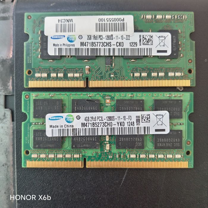 Operativ xotira noutbuk uchun