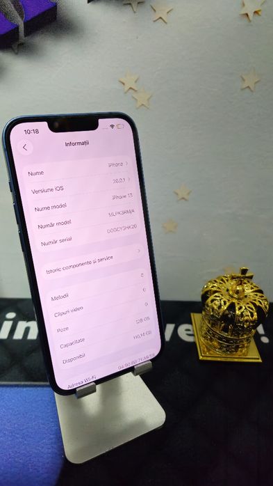 iPhone 13 Blue 128GB Baterie:79%.Preṭ fix!