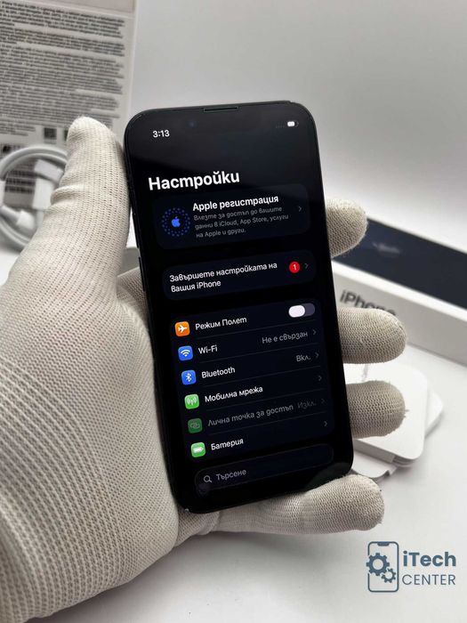 iPhone 13 mini, 256GB, Midnight, 100% батерия, ОТЛИЧЕН, 1г. ГАРАНЦИЯ!
