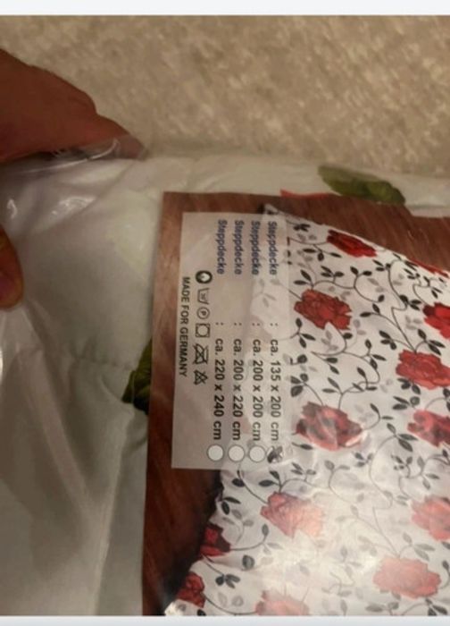 Pilota nouă, infoliata, bumbac, hipomedicinala, 135/200 cm