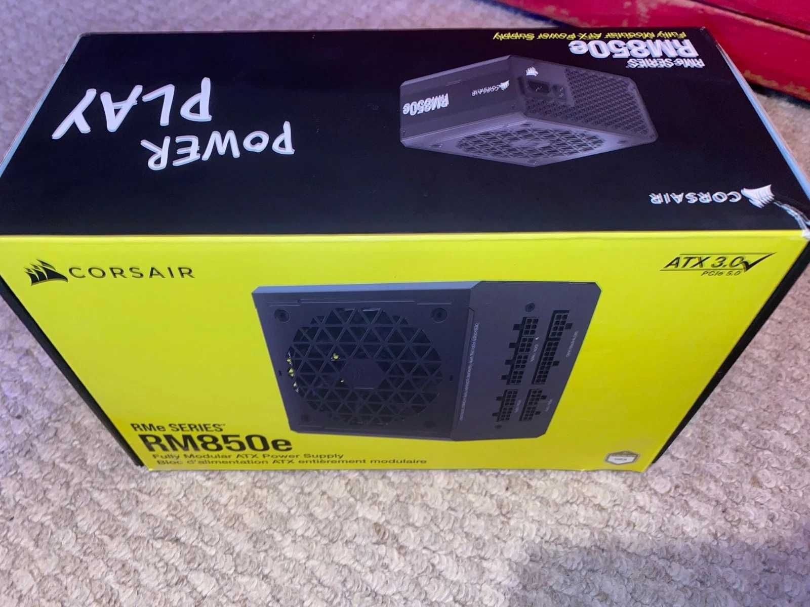 Захранване Corsair RM850e, 850W 80+ GOLD ATX3.0, Fully Modular