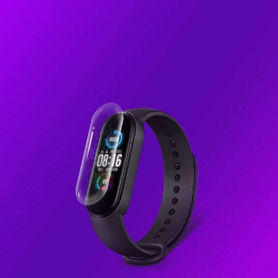 Скрийн протектор за смарт гривна Ми Банд Xiaomi Mi Band 4, 5 и 6