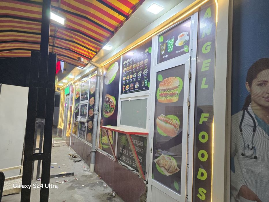 Arenda Fast foods foydada ishlab turgan joy Yo'ldi usti