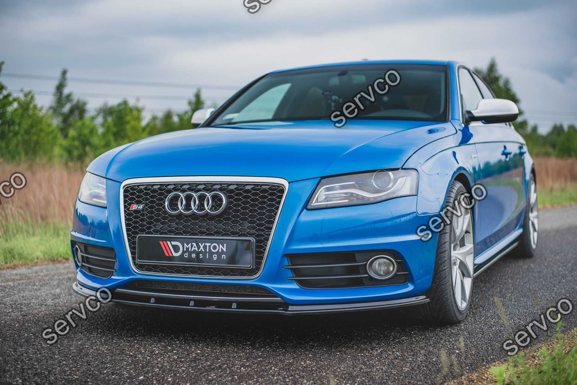 Prelungire bara fata Audi A4 Sline S4 B8 2008-2012 v5 - Maxton Design