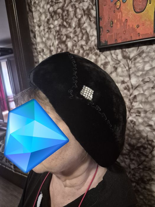 Шапка натуральная цигейка