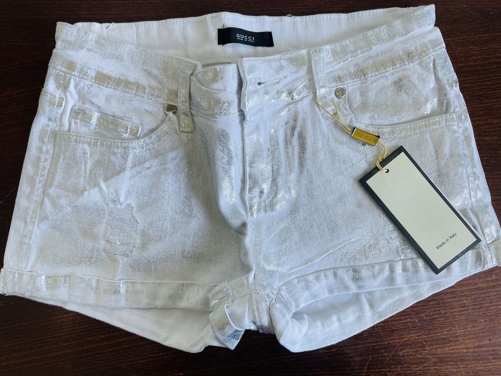 Къси дънкени панталонки , Gucci, Philipp Plein