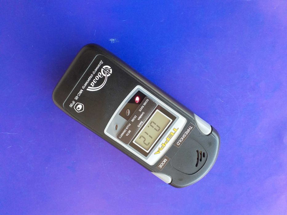 Detector dozimetru TERRA radiatii GAMMA,BETA, X-ray