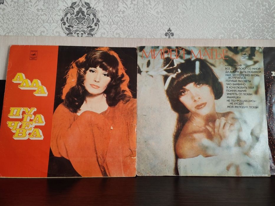 Пластинки винил б/у