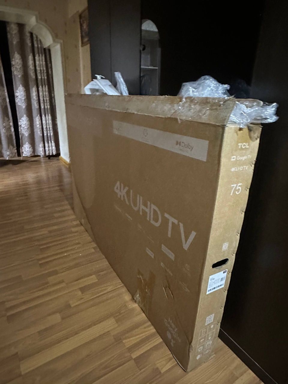 Телевизор TCL 75" 4K HDR MODEL 75V6B Google TV