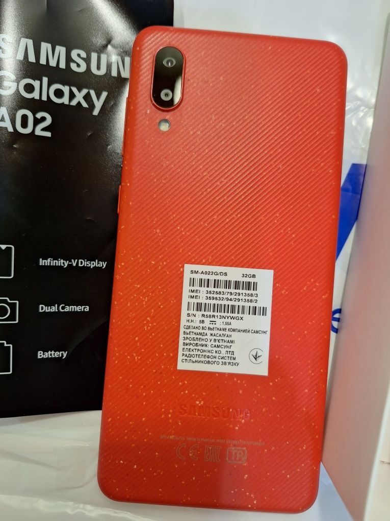 Samsung galaxy A02