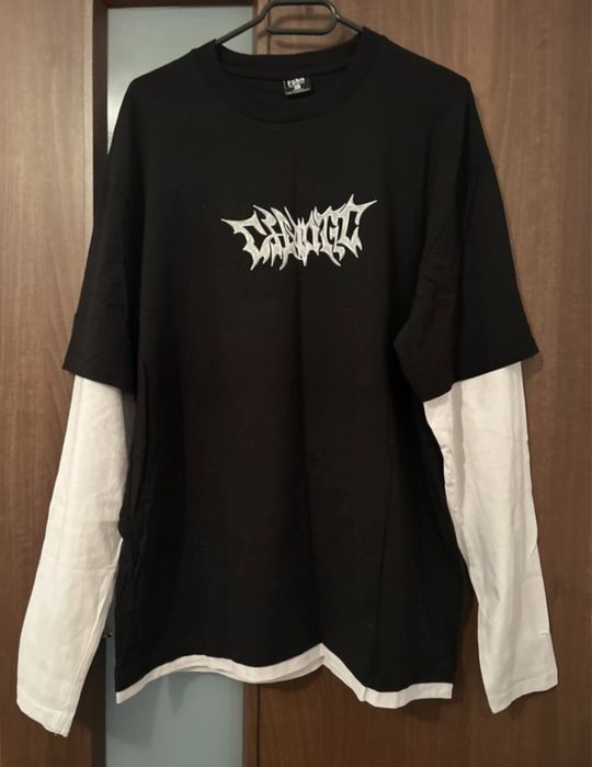 Bluza cu maneca lunga oversized fluture